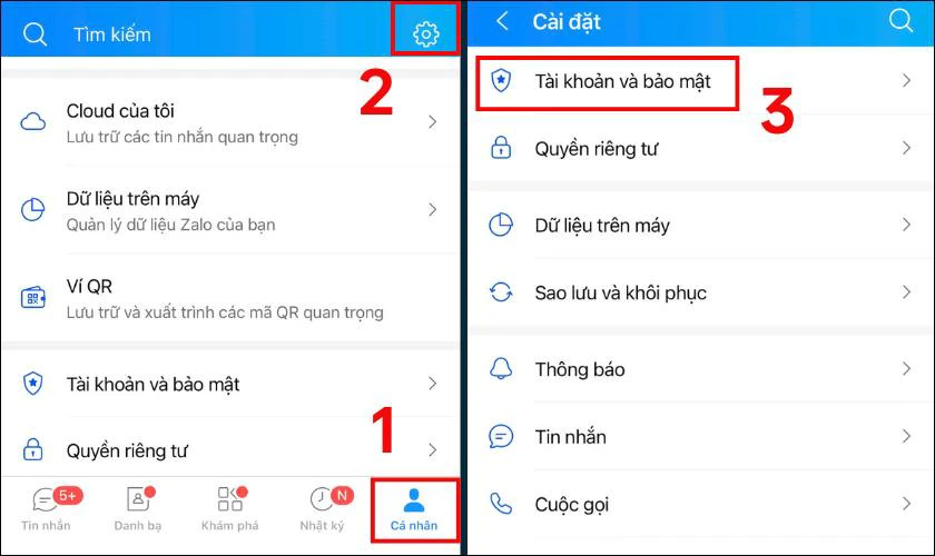 Đổi số điện thoại Zalo tr&ecirc;n điện thoại kh&ocirc;ng mất danh bạ