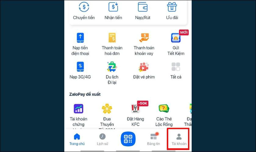 Đổi số điện thoại Zalo Pay đơn giản, nhanh ch&oacute;ng