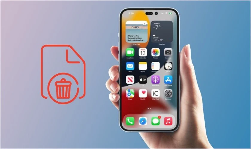 Dọn r&aacute;c iPhone l&agrave; g&igrave;?