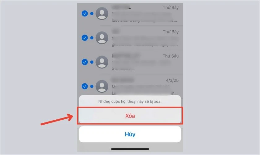 X&oacute;a bớt tin nhắn, ảnh v&agrave; video kh&ocirc;ng sử dụng