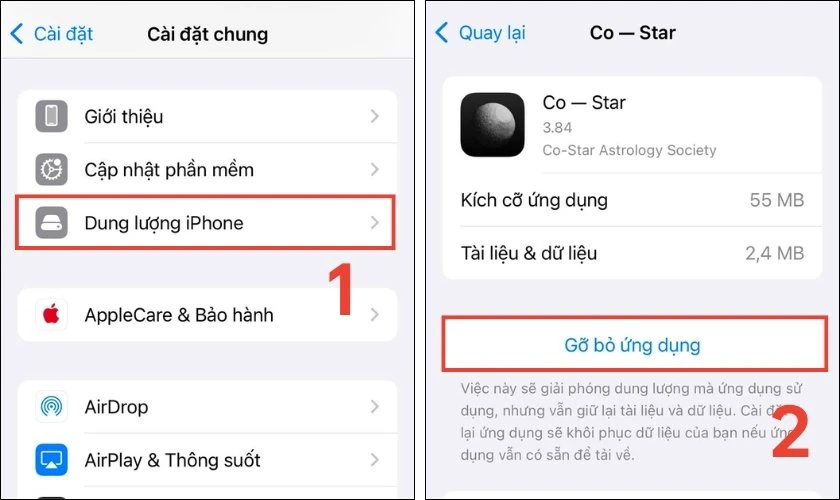 K&iacute;ch hoạt chế độ Offload Unused Apps dọn r&aacute;c iPhone