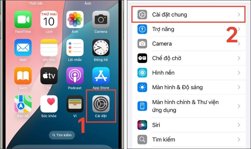 Cập nhật hệ điều h&agrave;nh iOS l&ecirc;n phi&ecirc;n bản mới nhất