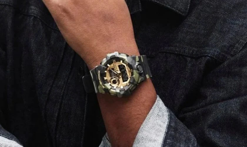 GA-700CMG-3A sở hữu thiết kế hầm hố với kích thước lớn