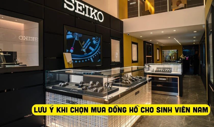 Lưu ý khi chọn mua đồng hồ cho sinh viên nam