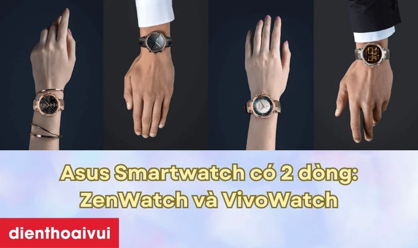 Giới thiệu về d&ograve;ng đồng hồ th&ocirc;ng minh Asus