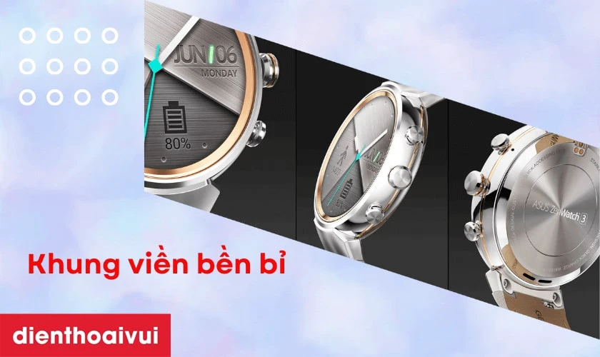 Khung viền của đồng hồ Asus