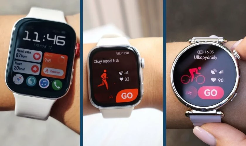 Huawei nổi tiếng với những mẫu smartwatch có thiết kế đẹp mắt