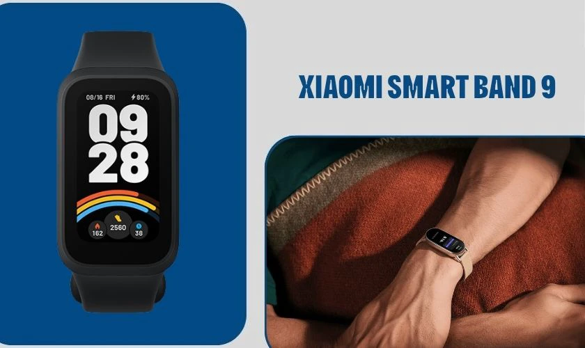 Xiaomi Smart Band 9 nổi bật với thiết kế nhỏ gọn