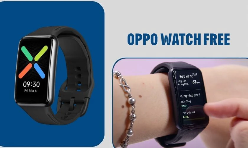 OPPO Watch Free sở hữu thiết kế thanh lịch và gọn nhẹ