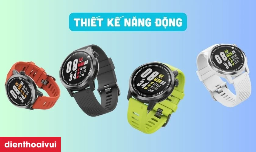 Đồng hồ th&ocirc;ng minh Coros c&oacute; điểm g&igrave; nổi bật?