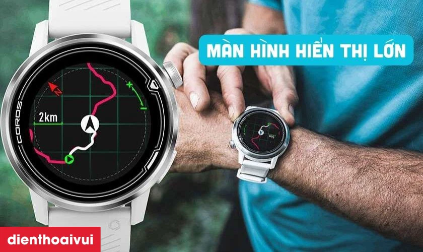 M&agrave;n h&igrave;nh hiển thị lớn v&agrave; r&otilde; r&agrave;ng