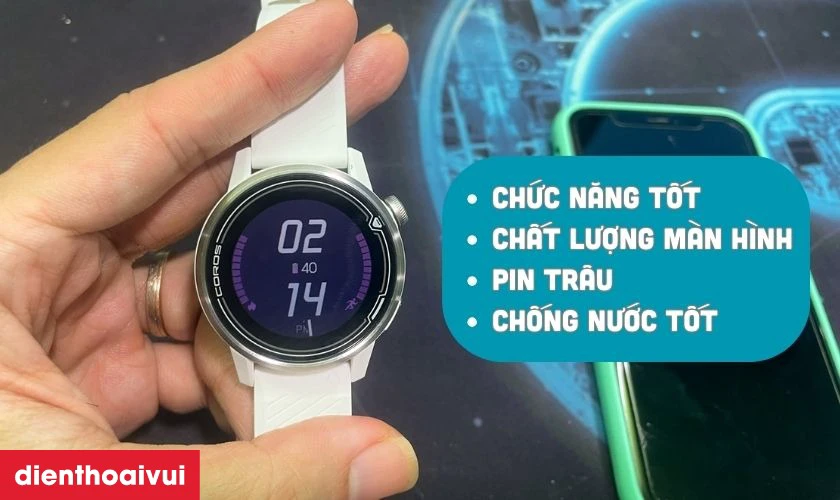 Ti&ecirc;u chí chọn mua smartwatch Coros