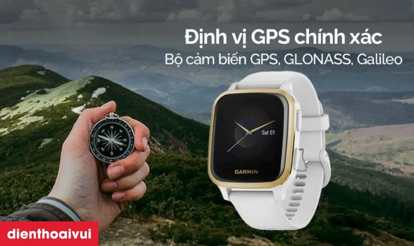 T&iacute;ch hợp định vị GPS ch&iacute;nh x&aacute;c