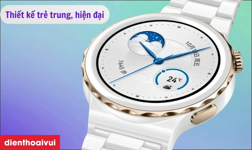 Đồng hồ th&ocirc;ng minh Huawei thiết kế trẻ trung, hợp xu hướng