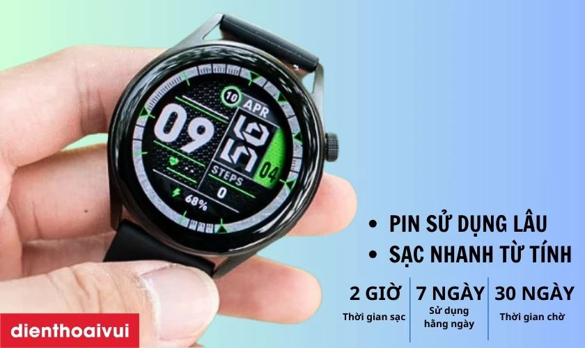 Giới thiệu đồng hồ thông minh Soundpeats Watch 4