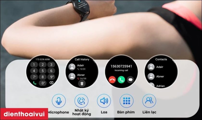 Gọi điện và nhận thông báo