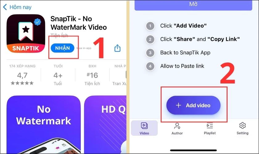 C&aacute;ch chụp ảnh tr&ecirc;n TikTok lưu về m&aacute;y c&oacute; d&iacute;nh logo kh&ocirc;ng