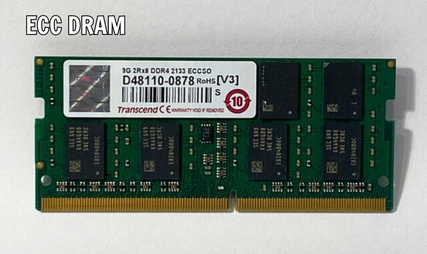 Đặc điểm của bộ nhớ ECC DRAM, so sánh SRAM và DRAM