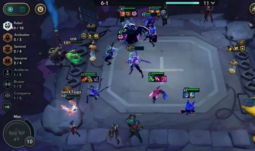 Kinh nghiệm chơi đội hình Nổi Loạn DTCL cho game thủ