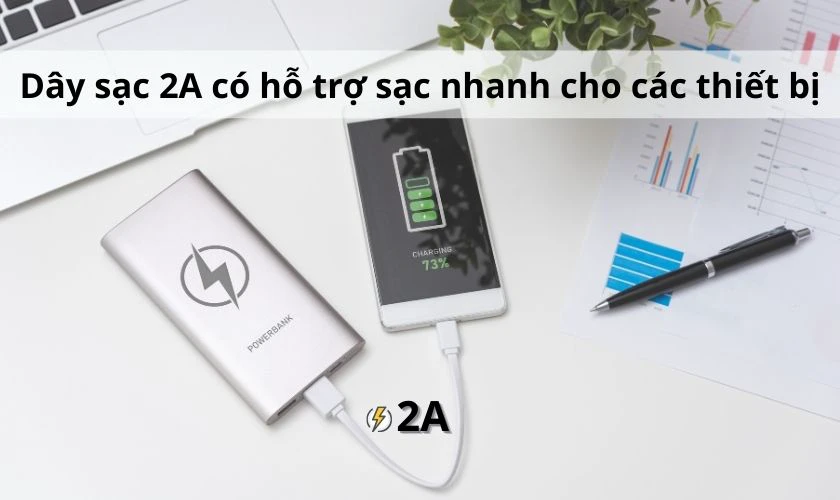 D&acirc;y sạc 1A v&agrave; 2A