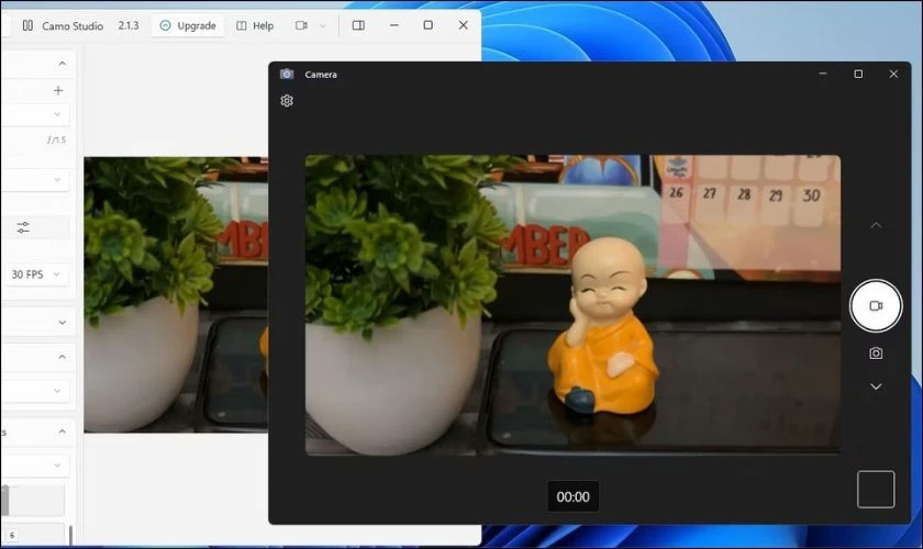 Thử mở cuộc gọi video để kiểm tra th&agrave;nh quả vừa thực hiện