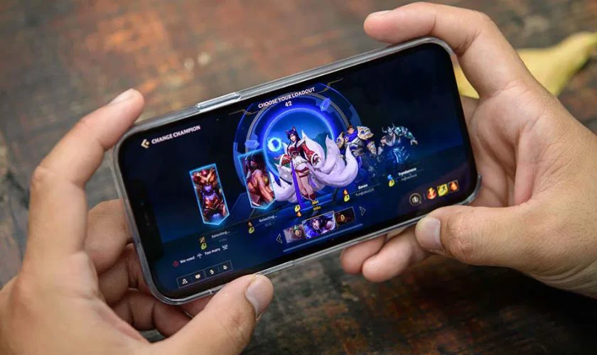 Thời lượng sử dụng khi chơi game