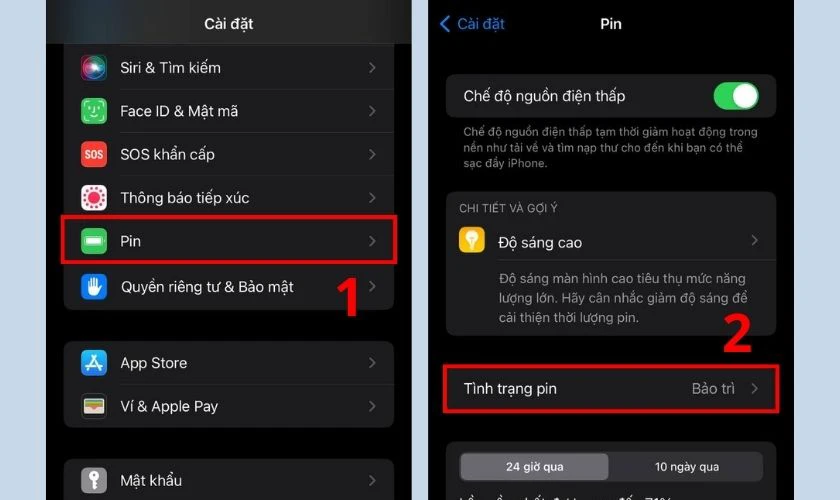 C&aacute;ch kiểm tra độ chai pin tr&ecirc;n iPhone 6s Plus