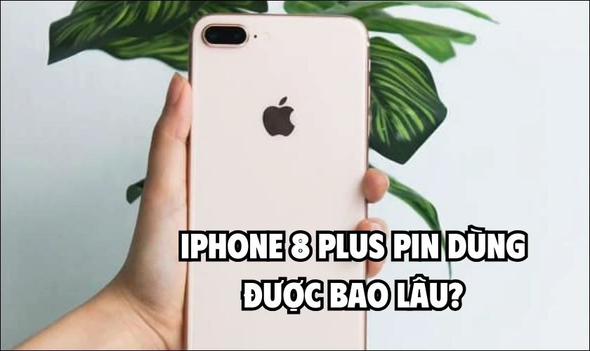 Dung lượng pin iPhone 8 Plus bao nhi&ecirc;u mAh?