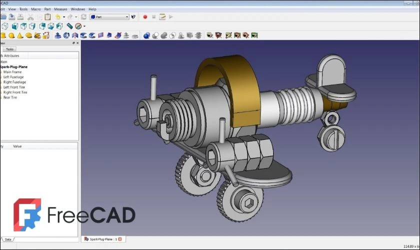 Phần mềm FreeCAD