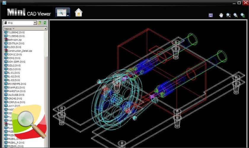 Phần mềm Mini CAD Viewer