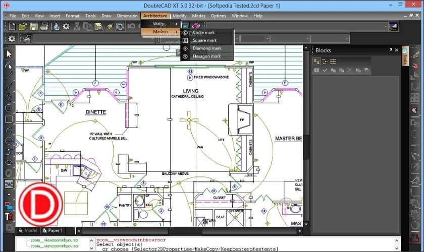 T&iacute;nh năng của phần mềm đọc file DWG DoubleCAD XT l&agrave; g&igrave;?
