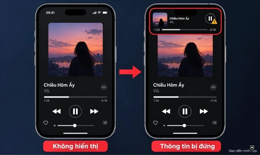 Dấu hiệu Dynamic Island trên iPhone bị lỗi