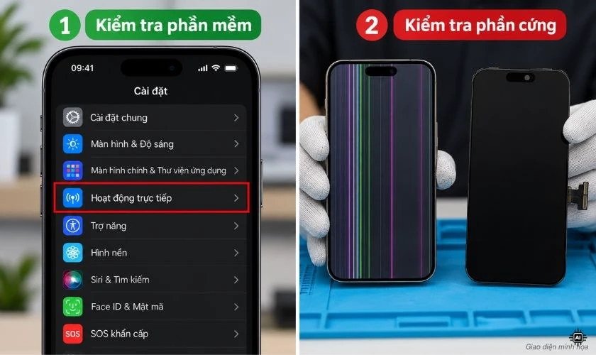 Khi nào cần sửa lỗi Dynamic Island và khi nào cần thay màn hình iPhone?