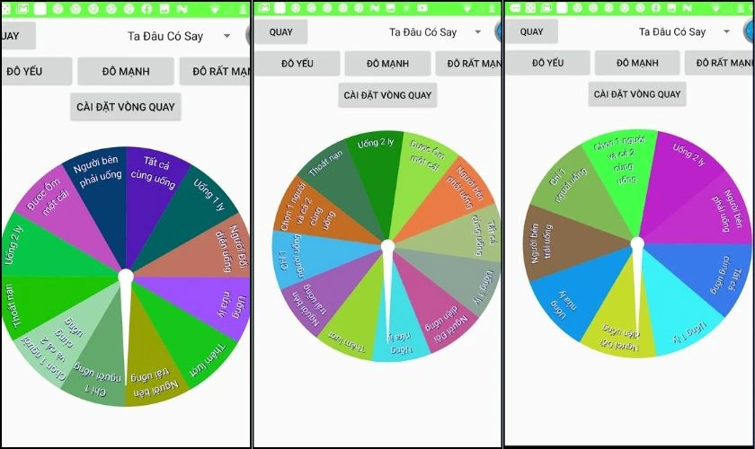 Vòng quay may mắn - App chơi vòng quay ngẫu nhiên