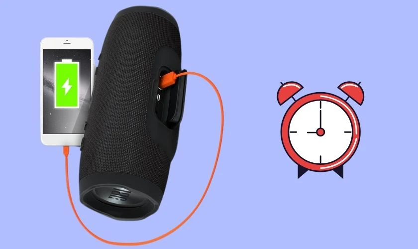 Sạc loa Bluetooth trong bao l&acirc;u?