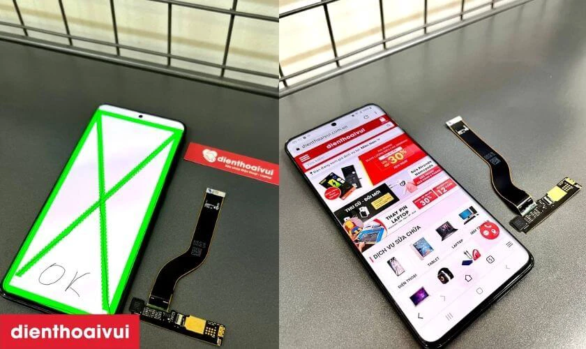 Kiểm tra t&igrave;nh trạng m&aacute;y v&agrave; b&aacute;o gi&aacute; chi tiết