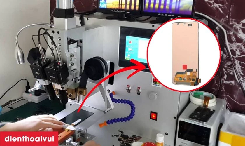 Kiểm tra tổng thể, vệ sinh v&agrave; d&aacute;n tem bảo h&agrave;nh