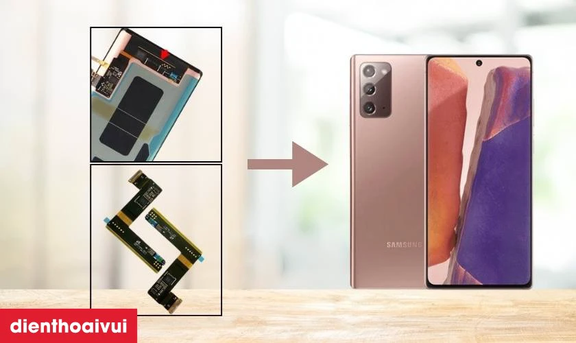 Có nên ép cổ cáp màn hình Samsung Galaxy Note 20 không