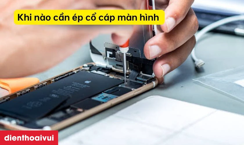 Khi n&agrave;o bạn cần &eacute;p cổ c&aacute;p m&agrave;n h&igrave;nh Samsung Galaxy S21