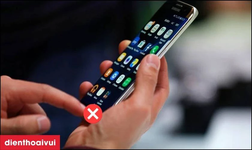 Ép cổ cáp màn hình Samsung S7 Edge chính hãng