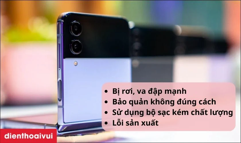 Những nguy&ecirc;n nh&acirc;n g&acirc;y hư hỏng ổ c&aacute;p m&agrave;n h&igrave;nh Samsung