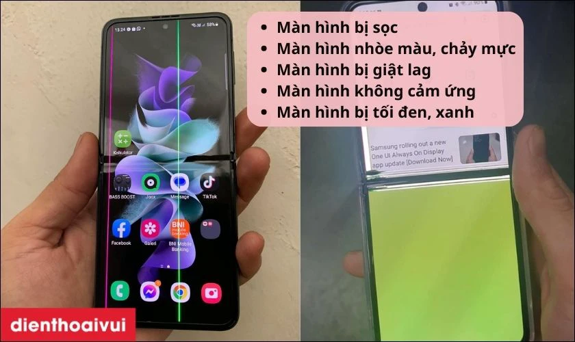 Khi n&agrave;o cần phải &eacute;p cổ c&aacute;p m&agrave;n h&igrave;nh điện thoại Samsung Z Flip 4