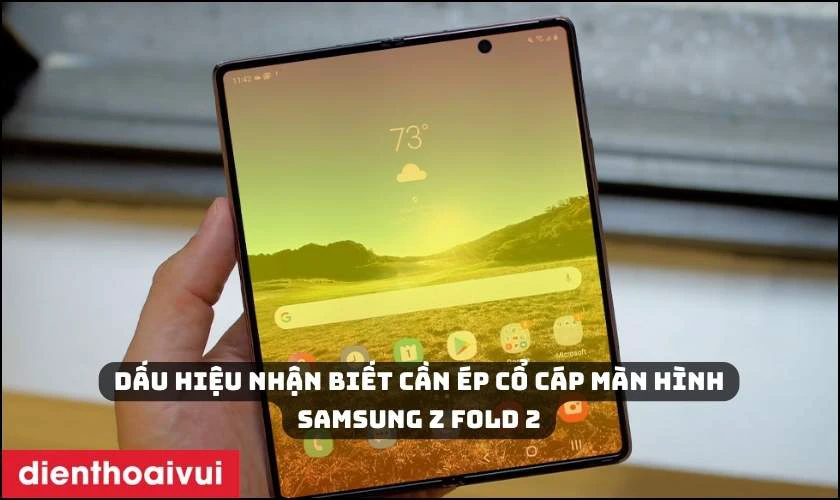 Dấu hiệu nhận biết cần ép cổ cáp màn hình