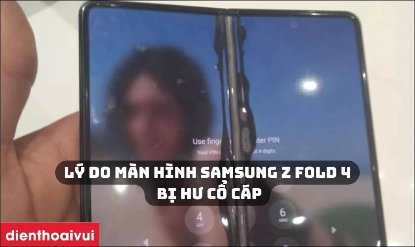 L&yacute; do m&agrave;n h&igrave;nh Samsung bị hư cổ c&aacute;p