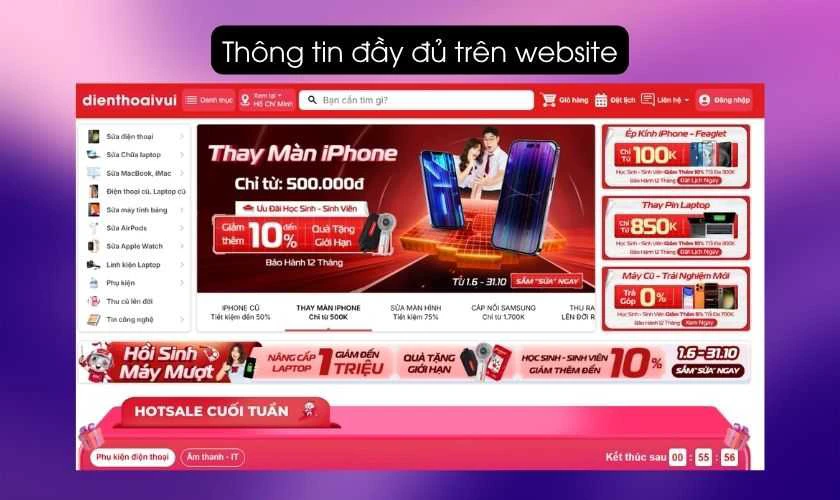 Tiêu chí lựa chọn địa chỉ ép kính Nubia quận Hai Bà Trưng
