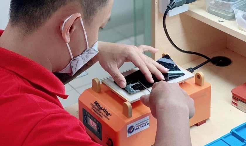 Quy trình ép kính Nubia quận Hai Bà Trưng tại Điện Thoại Vui
