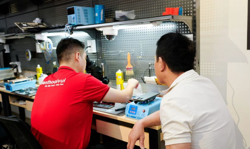 Quy trình sửa chữa minh bạch, rõ ràng