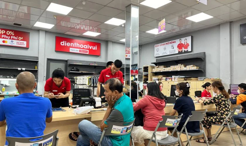 Quy trình ép kính Nubia quận Tân Bình tại Điện Thoại Vui