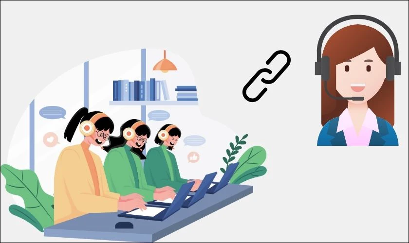 Liên hệ với nhà cung cấp dịch vụ
