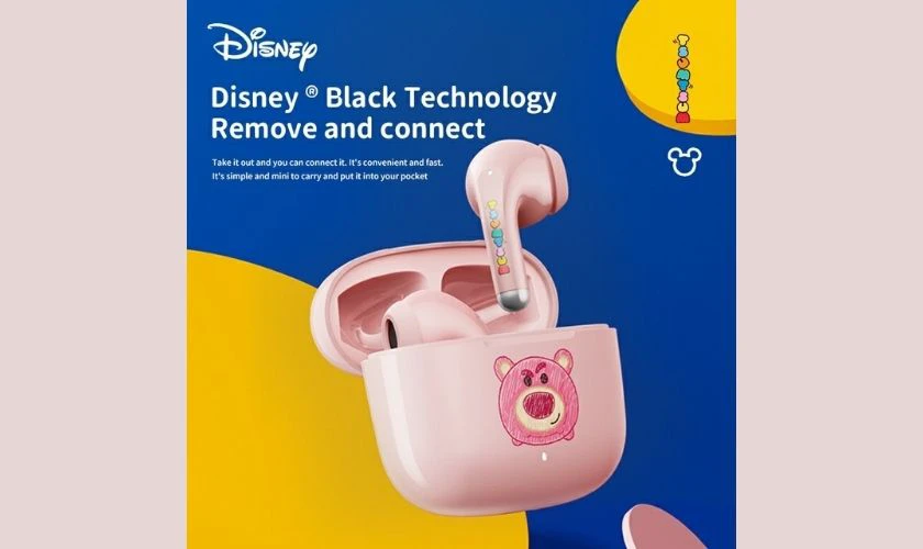 C&aacute;ch tắt khi sử dụng tai nghe Disney F6 như thế n&agrave;o?